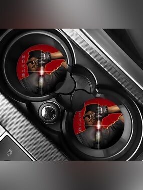 Blade Car Coasters Absorbent Set of (2)